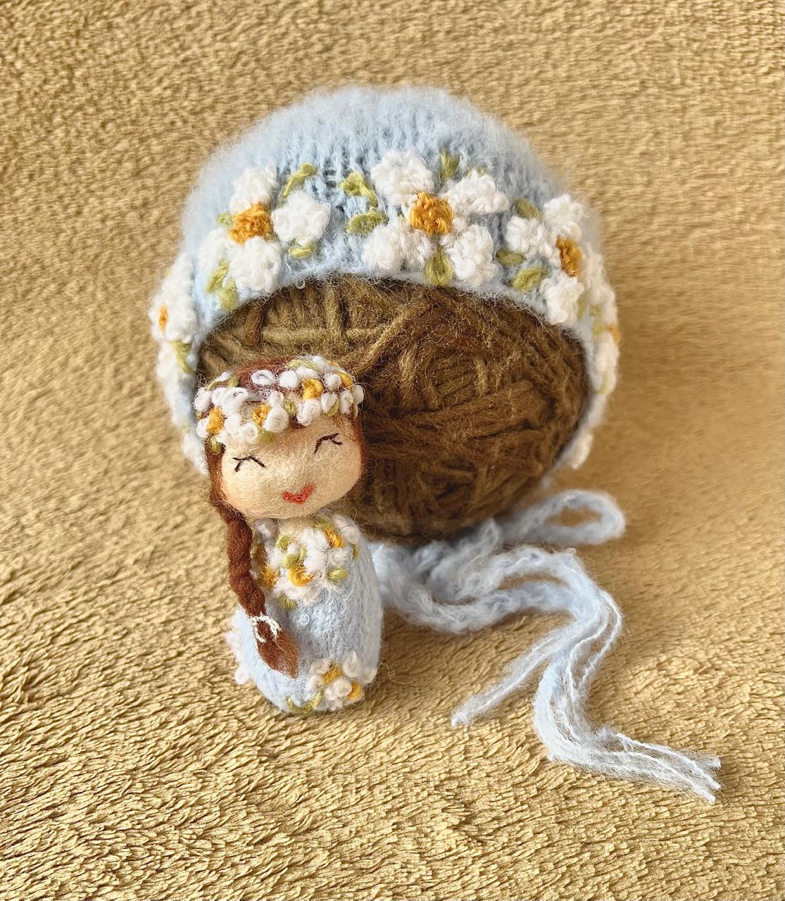 Slow Art Baby prop newborn photo 8