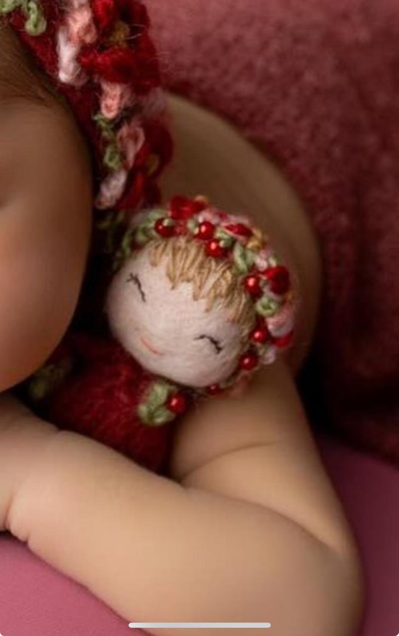 Slow Art Baby prop newborn photo 10