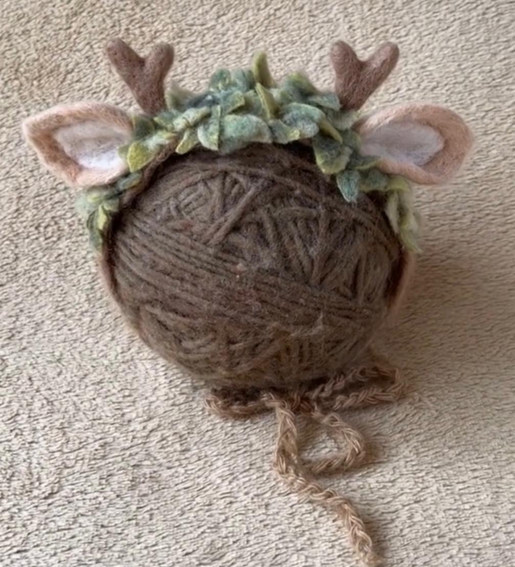 Slow Art Baby prop newborn photo 18